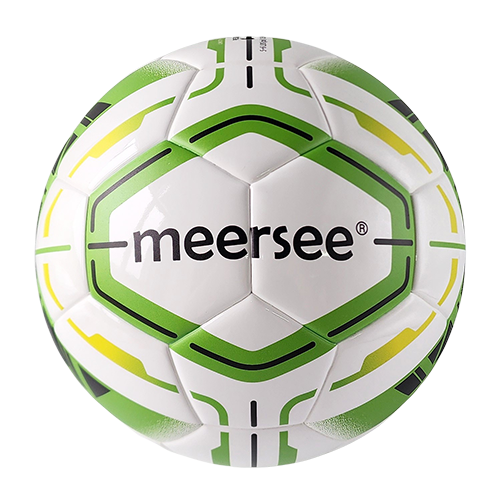 Shiny PU match soccer ball